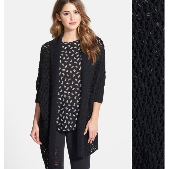 Lucky Brand crochet cardigan - Picture 2 of 5